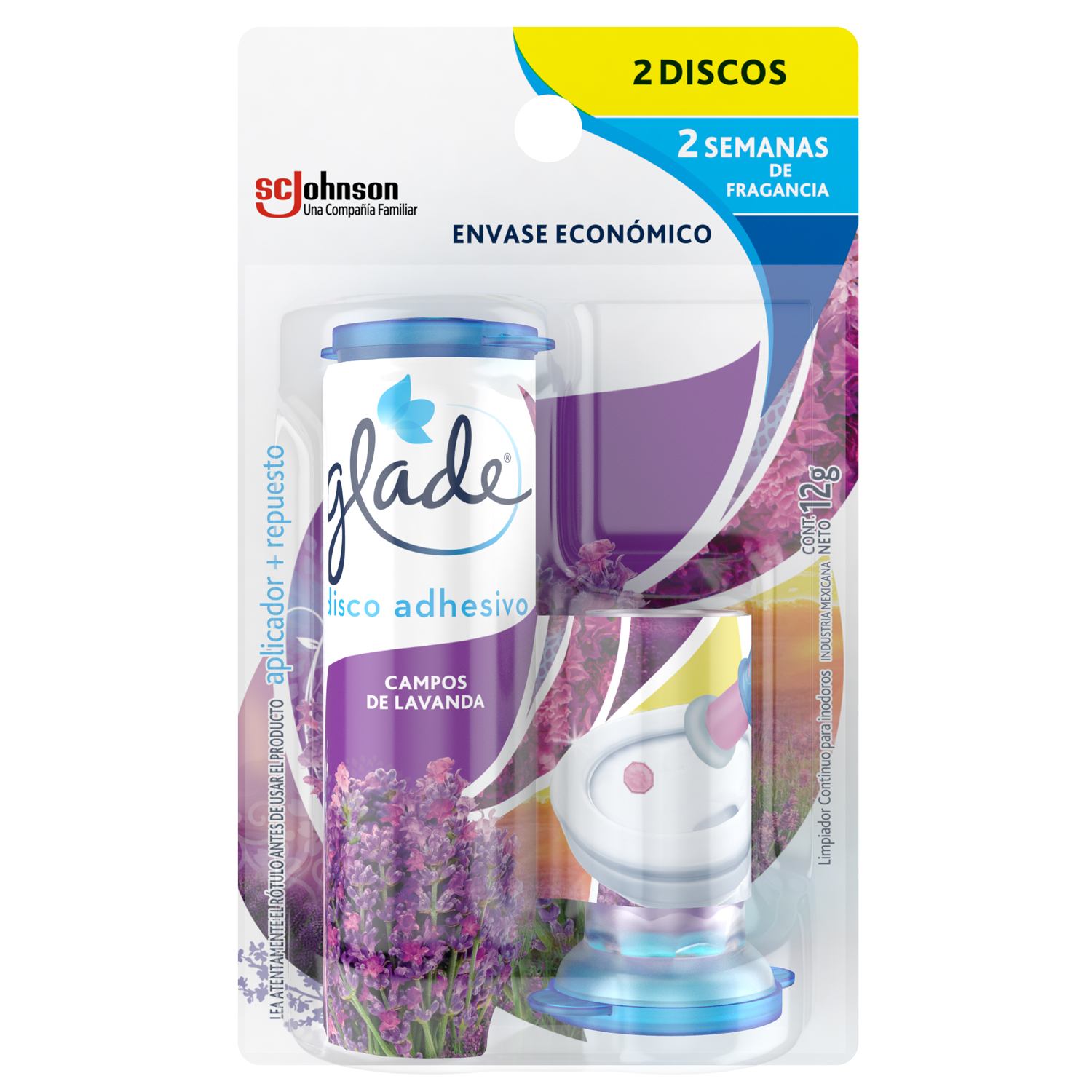 Glade® Discos Activos Lavanda