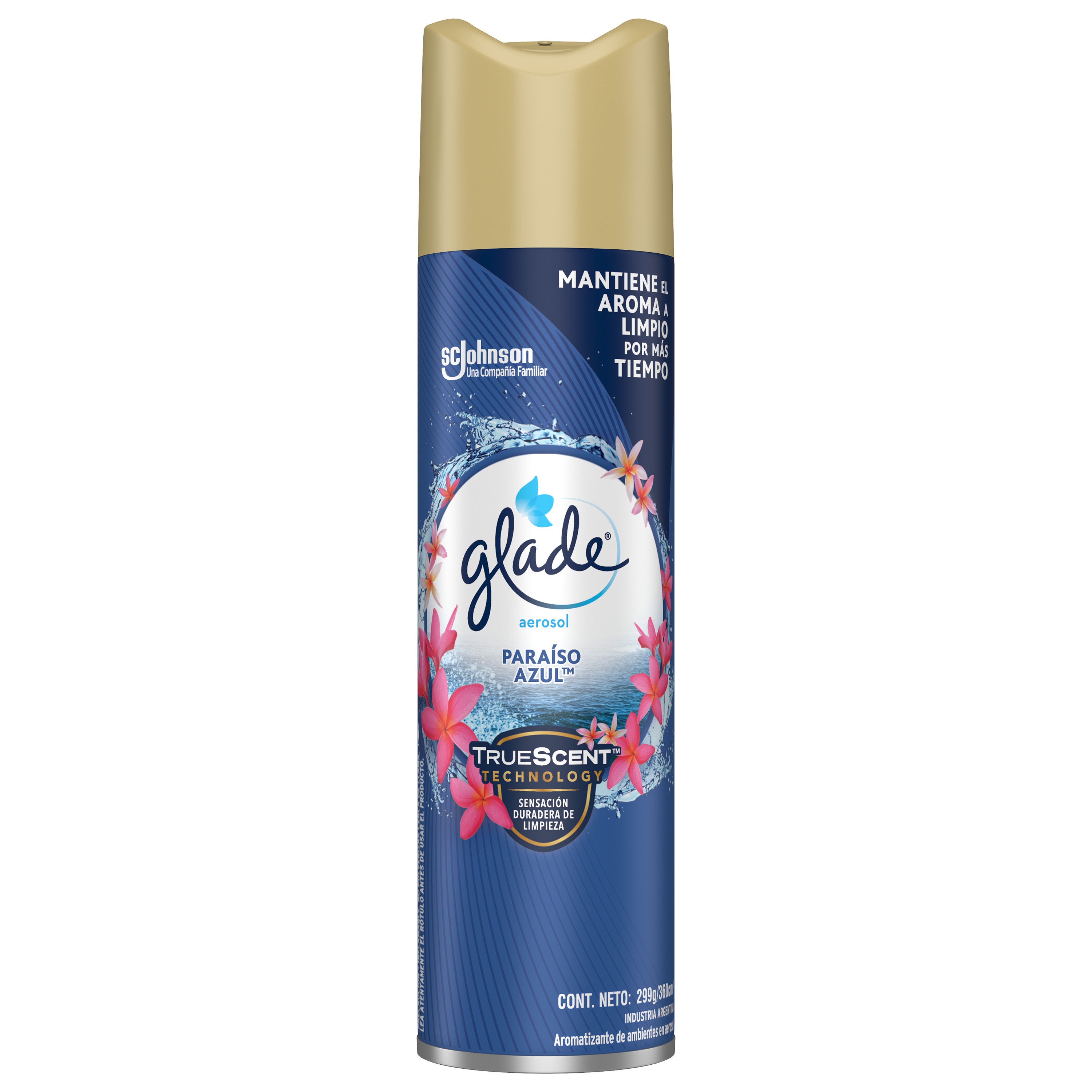 Glade® Aerosol Paraíso Azul 