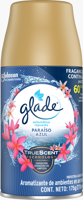 Glade® Automatico Paraiso Azul