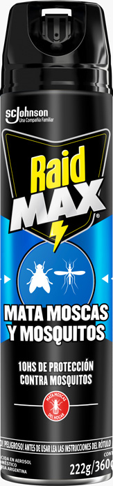 Raid® Max Mata Moscas y Mosquitos