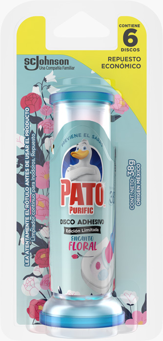 PATO PURIFIC™ Disco Adhesivo Floral