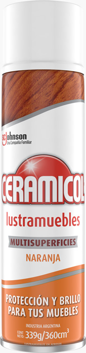 Ceramicol® Lustramuebles Aerosol Naranja