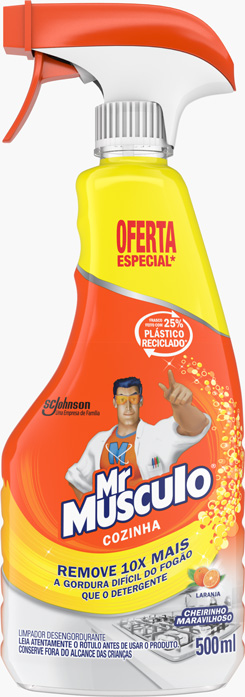 Mr Músculo® Cozinha- Laranja Oferta especial