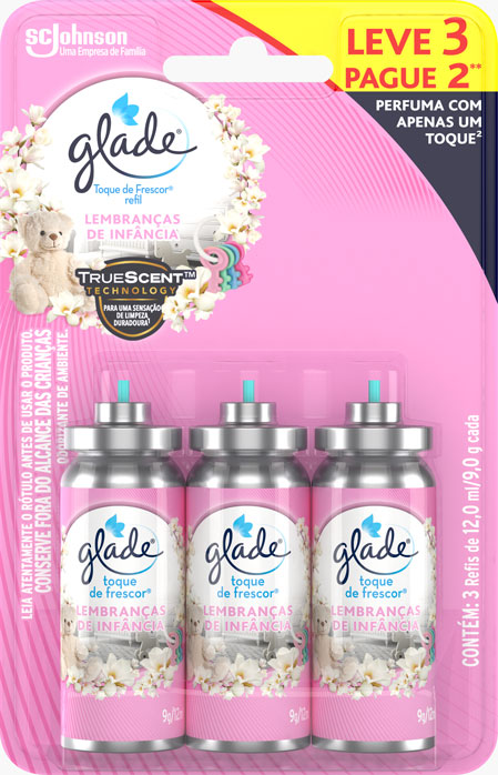 Glade® Toque de Frescor® Lembranças de Infância