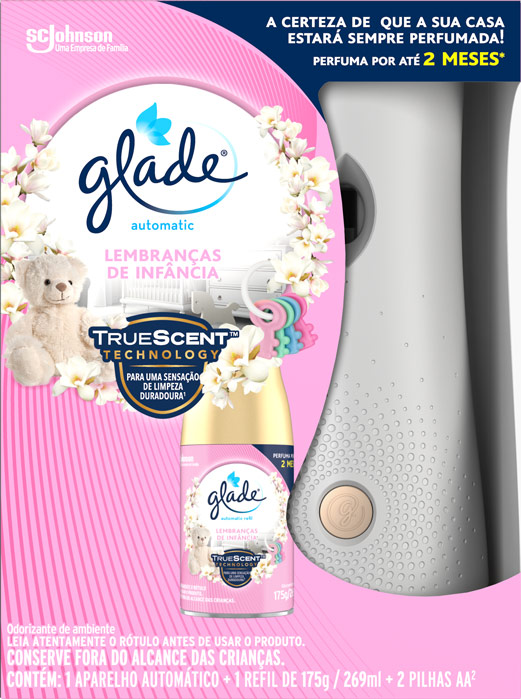 Glade® Automatic 3 em 1 Lembranças de Infância