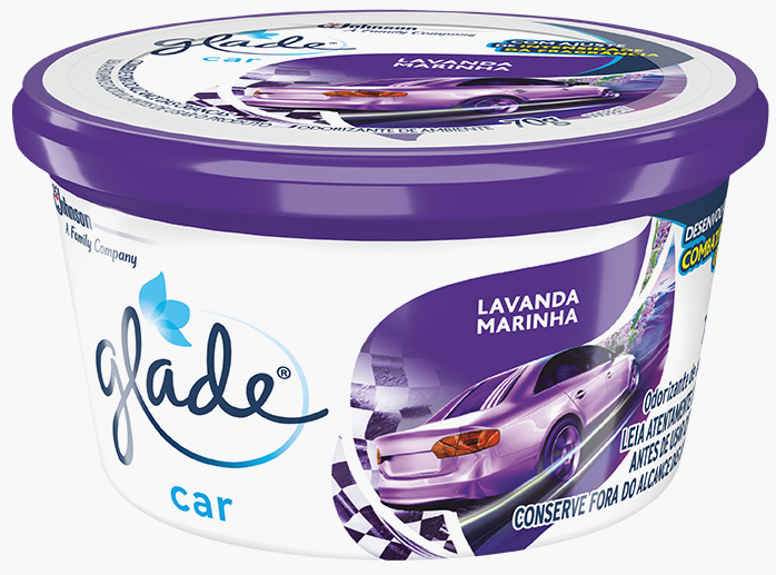 Glade® Gel Car Lavanda Marinha