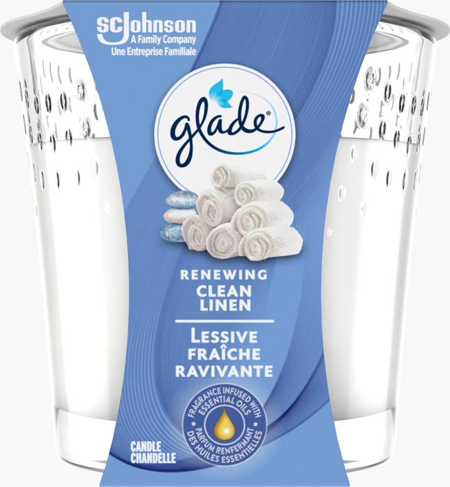 Glade® Chandelle - Lessive Fraîche®