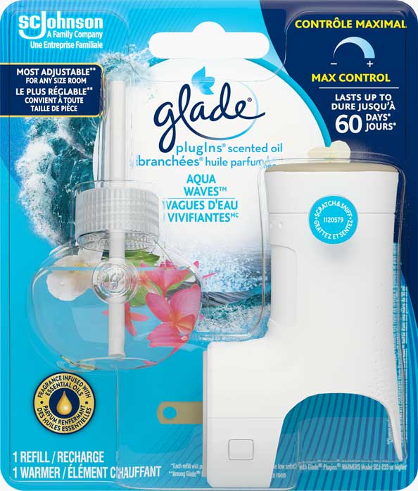 Glade Branchées® Huile parfumée nécessaire de départ - Vagues D`eau