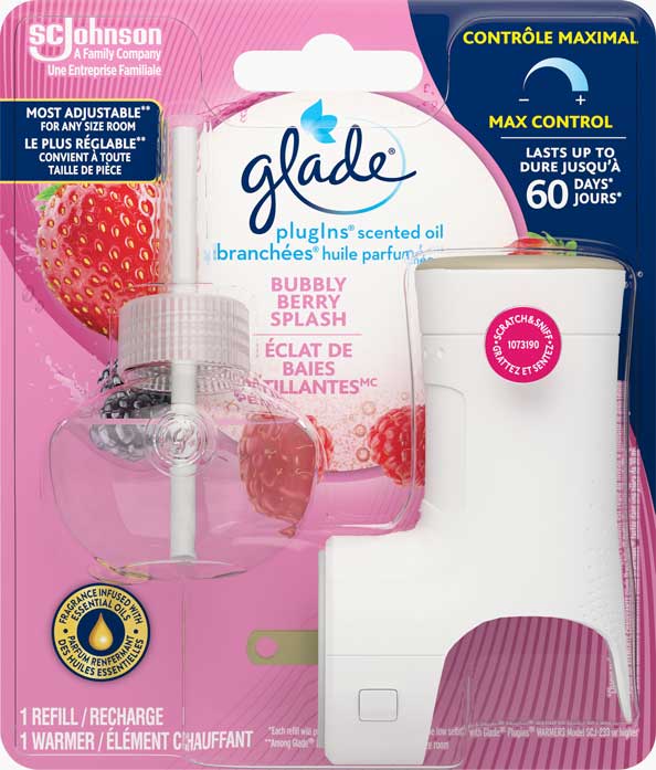 Glade Branchées® Huile parfumée nécessaire de départ - Éclat De Baies Pétillantes