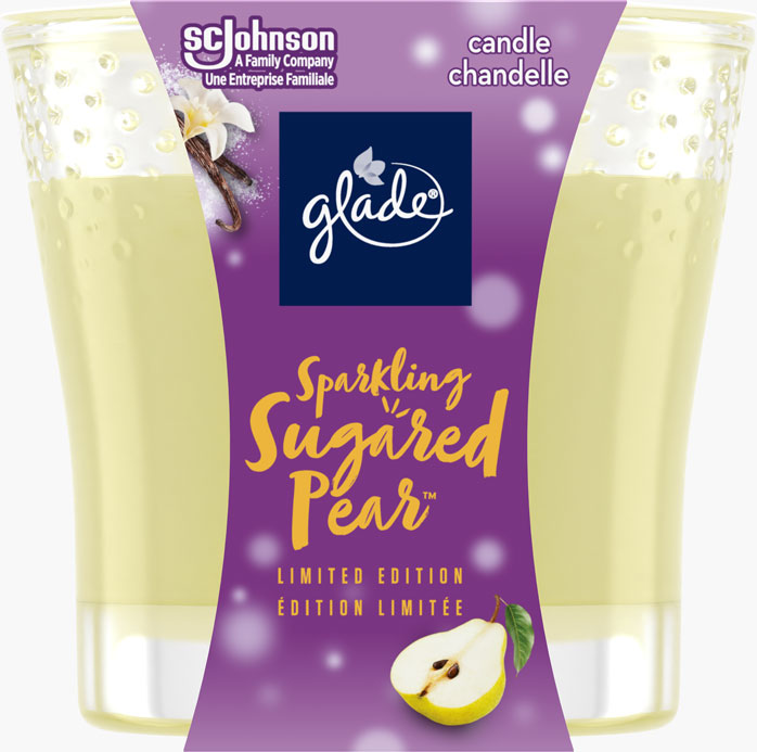 Glade® des Fêtes Chandelle - Sparkling Sugared Pear™