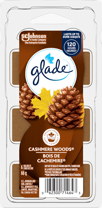 Glade® Wax Melts - Cashmere Woods®