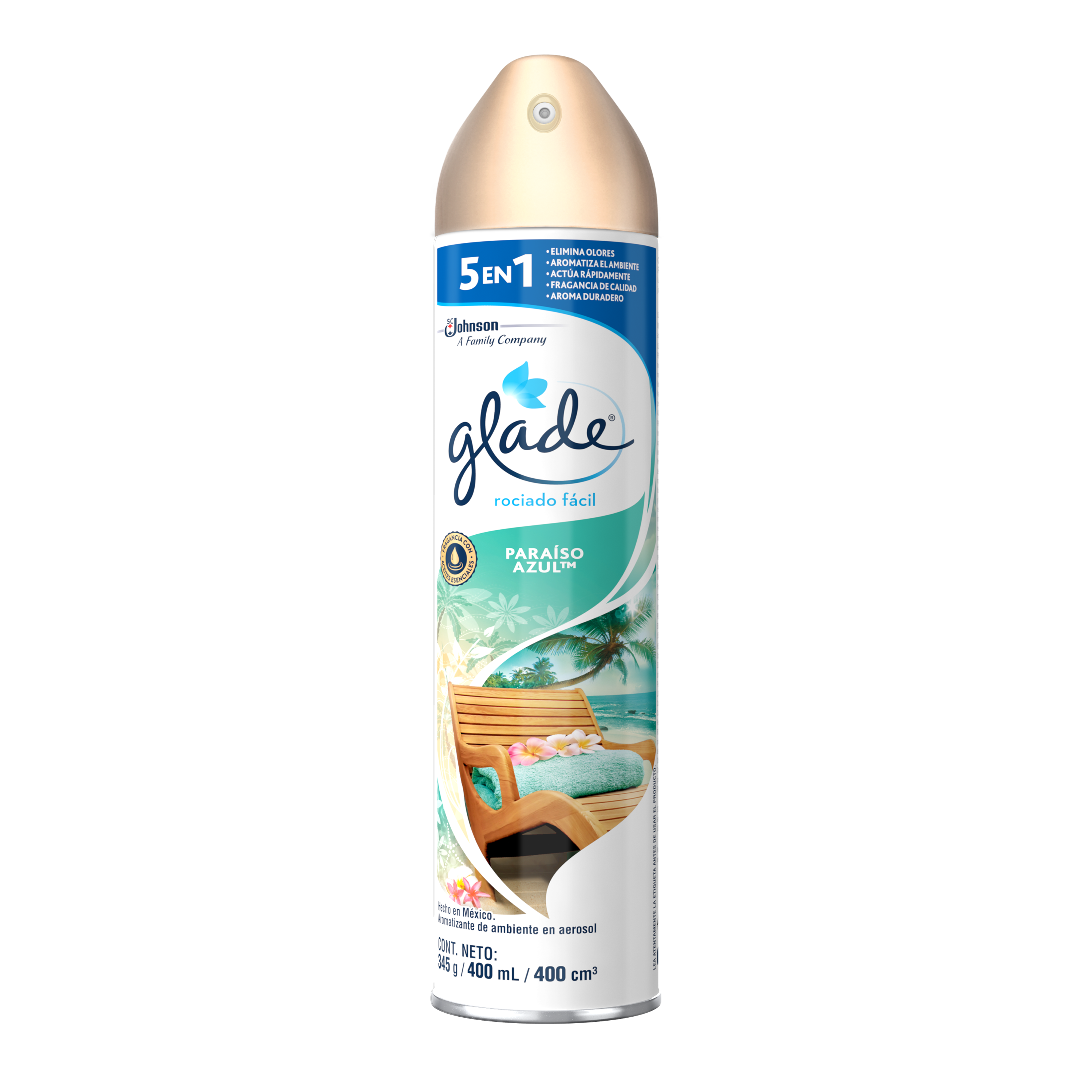 Glade® Aerosol Paraíso Azul™