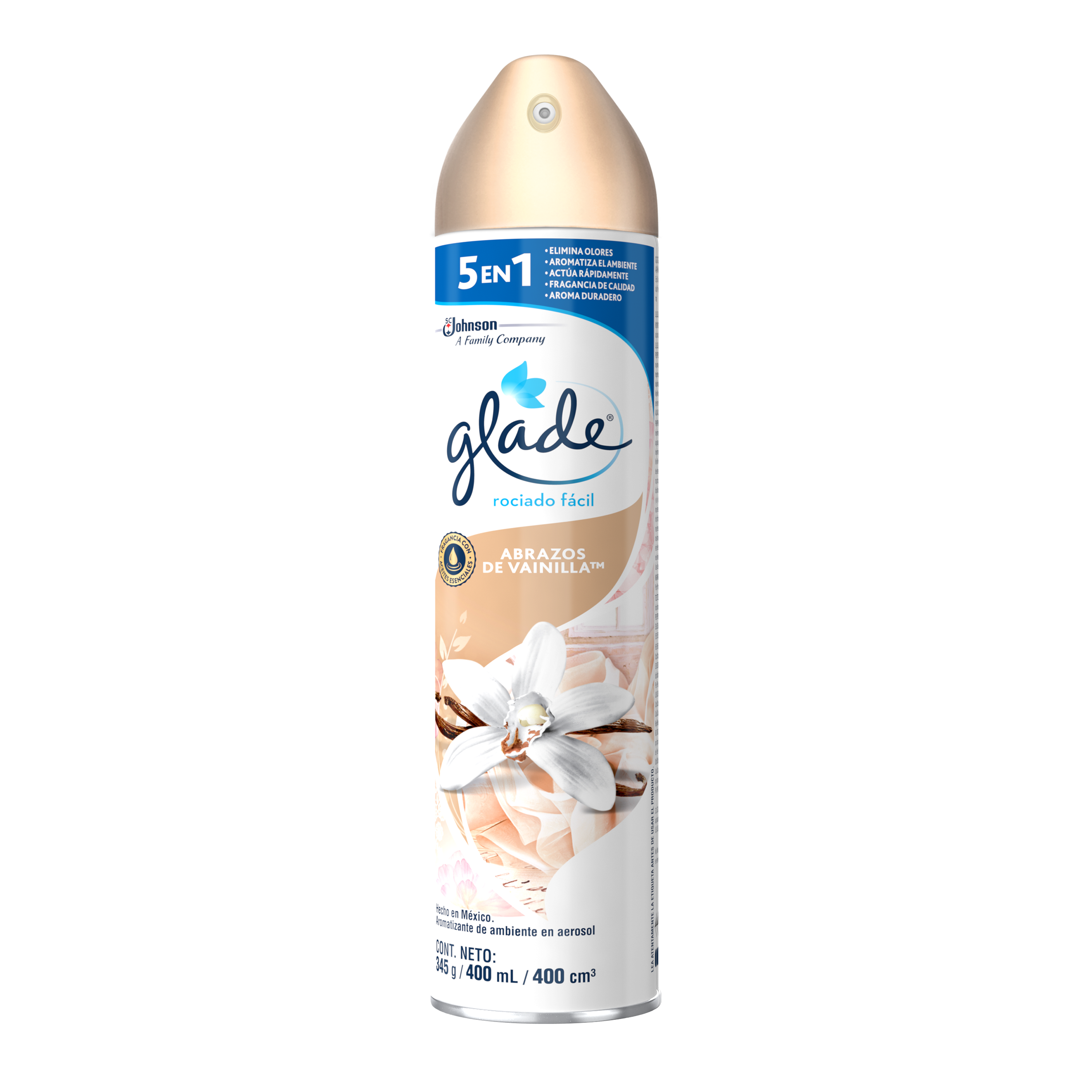 Glade® Aerosol Abrazos de Vainilla™