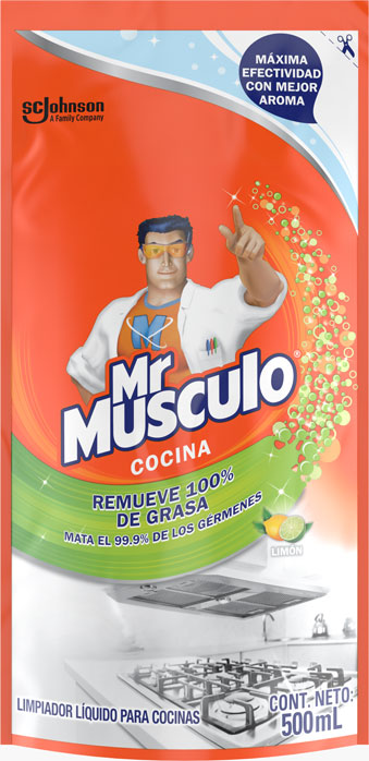 Mr Músculo® Cocina Desengrasante Limón Repuesto