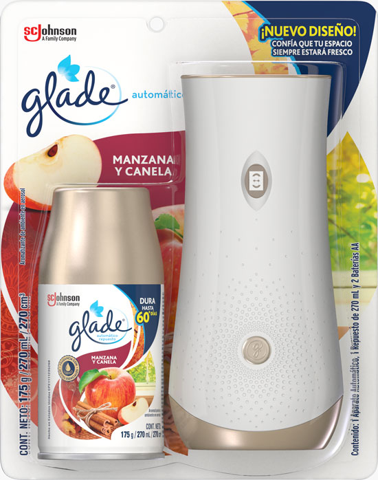 Glade® Automático Aparato Manzana y Canela