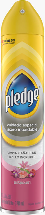 Pledge® Cuidado Especial Acero Inoxidable Potpourri