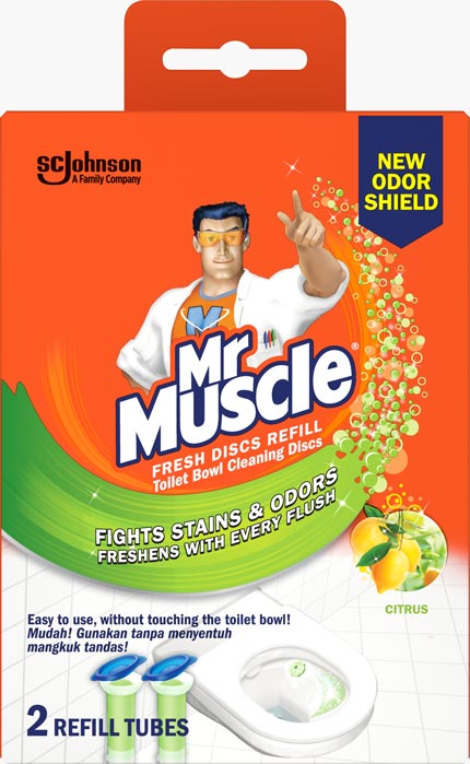 Mr Muscle® Fresh Discs Refill Citrus