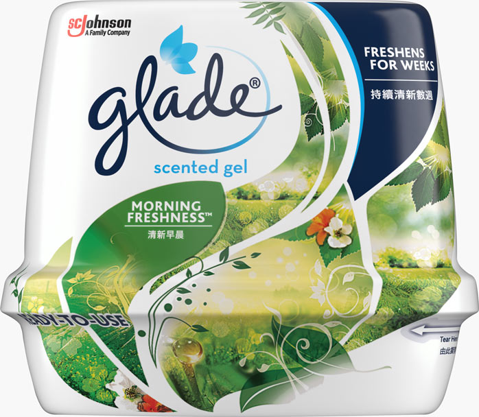 Glade® Scented Gel Morning Freshness