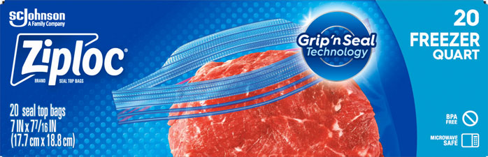 Ziploc® Freezer Bags