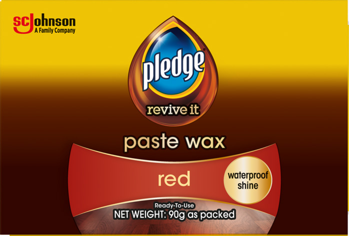 Pledge® Paste Wax Red